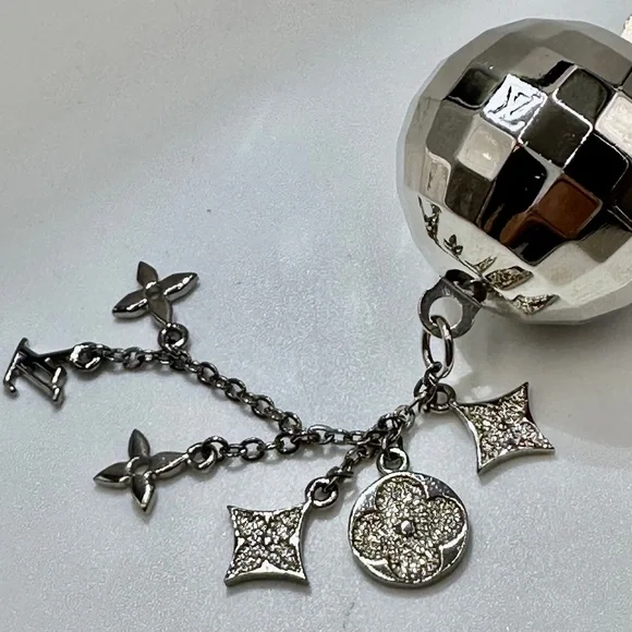 Louis Vuitton "Disco Ball" Bag Charm AUTHENTIC - Picture 9 of 16